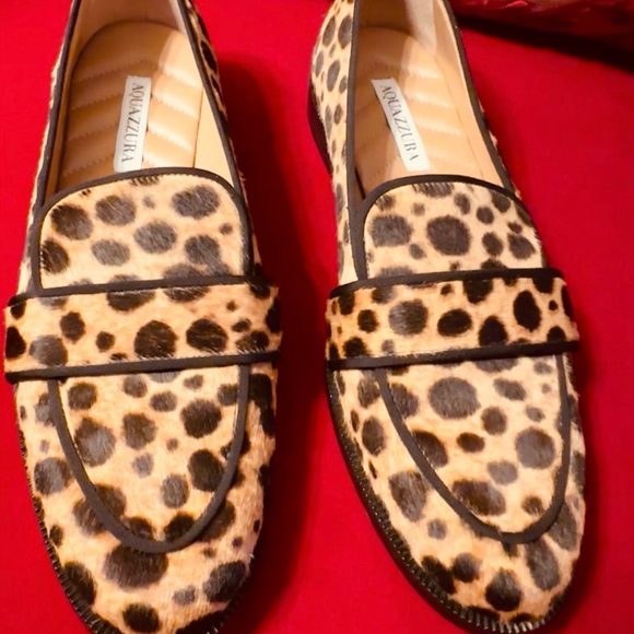 Aquazzura Leopard Print Flats - Picture 2 of 7
